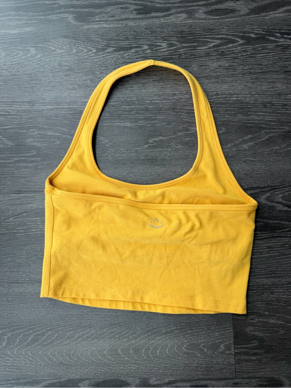 Beyond Yoga Yellow Spacedye Halter Tank - Picture 2 of 4